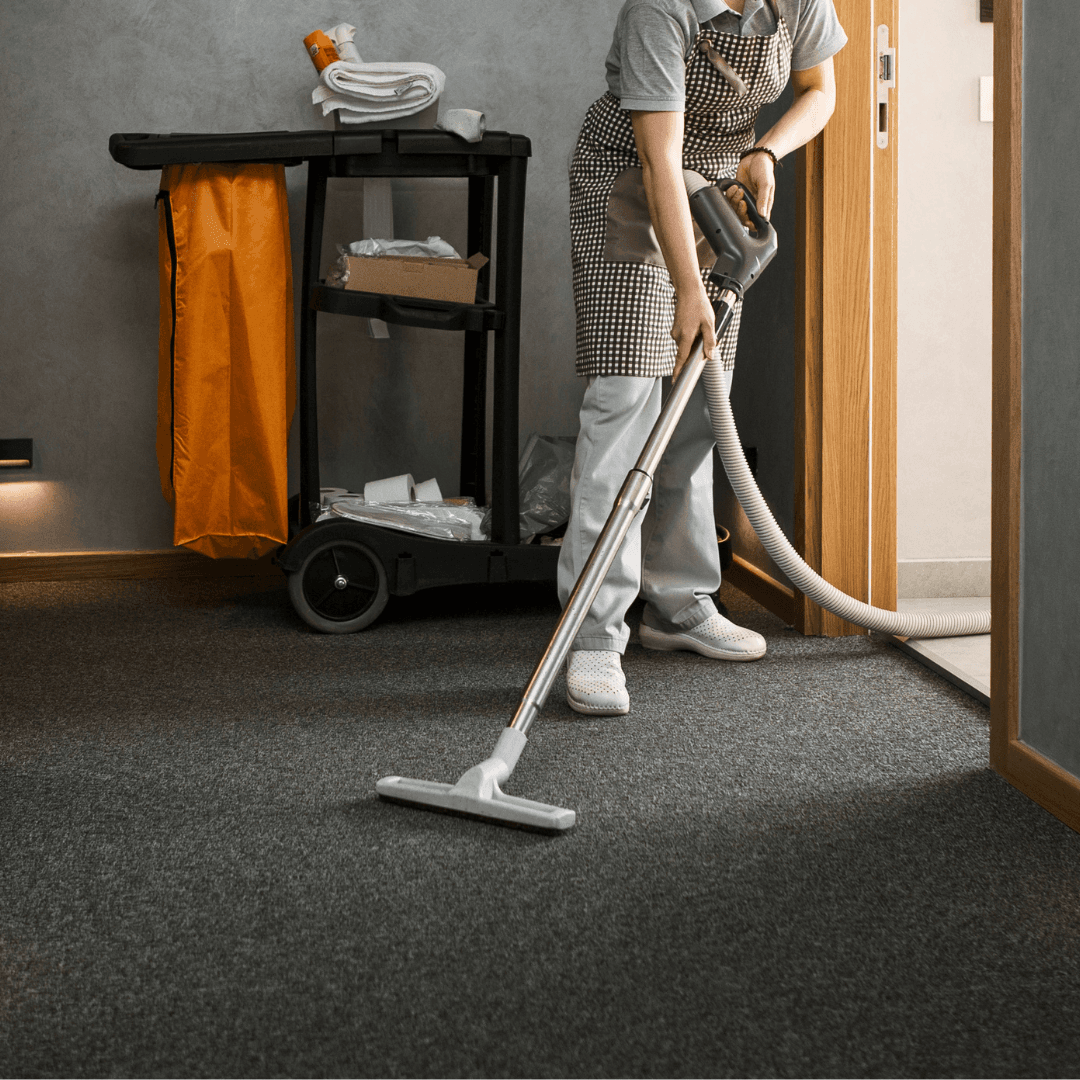 Apartment building cleaning